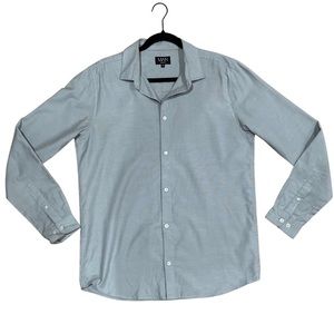 Boohoo Man gray dress shirt size medium